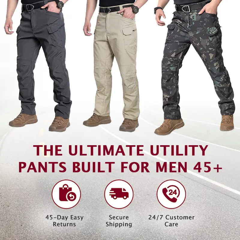 GuardTactical - Waterproof Stretch Multi-Pocket Cargo Pants