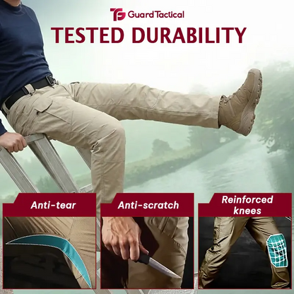GuardTactical - Waterproof Stretch Multi-Pocket Cargo Pants