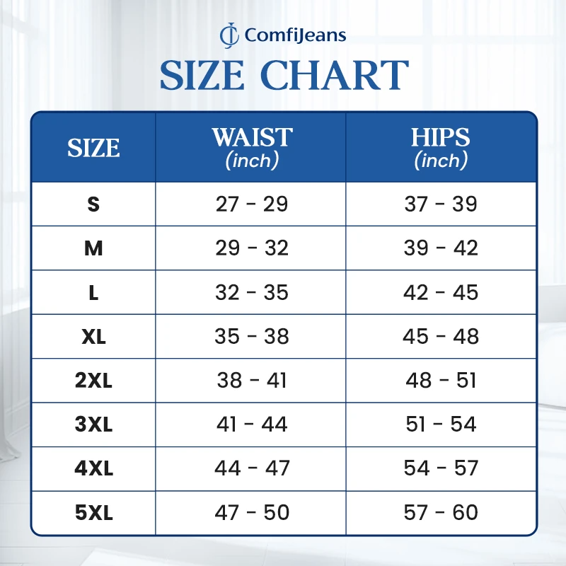 ComfiJeans - Flattering High Waist Ultra-Stretch Mom Jeans