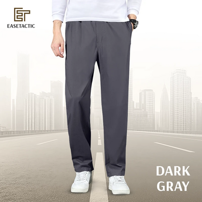EaseTactic - Flex Fit Zipper-Pocket Durable Pants