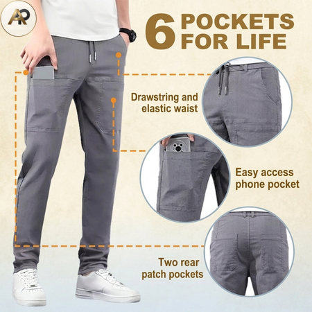 ARVENPANTS - High Stretch Multi-pocket Durable Cargo Pants