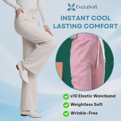 EveraSoft - LAST DAY 70% OFF - Women's Ultra Soft Perfect Drape Pull-On Pants